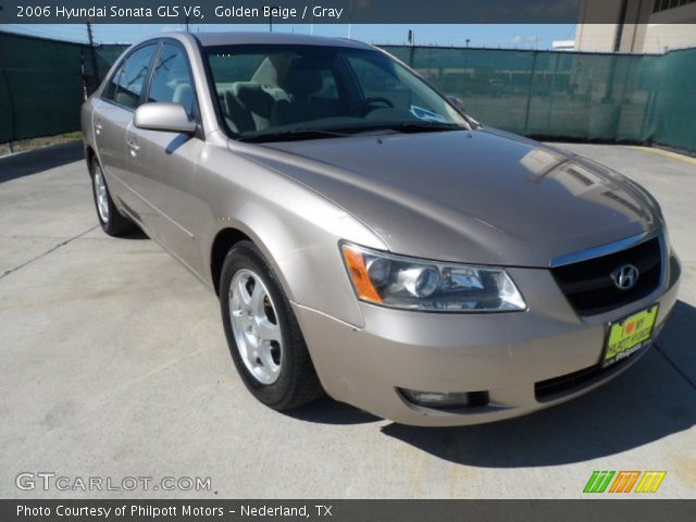 2006 Hyundai Sonata GLS V6 in Golden Beige