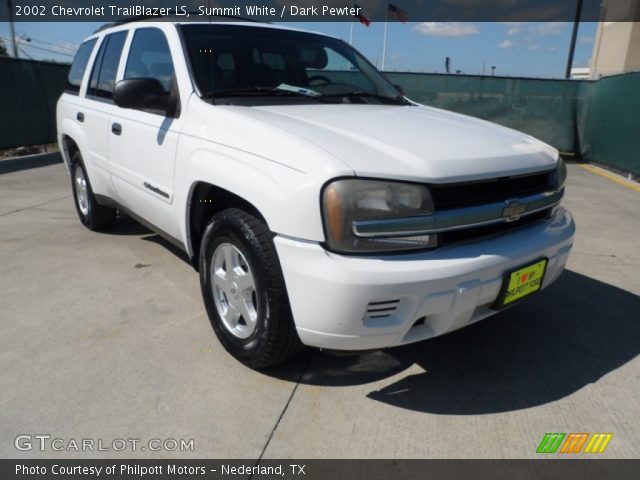 2002 Chevrolet TrailBlazer LS in Summit White