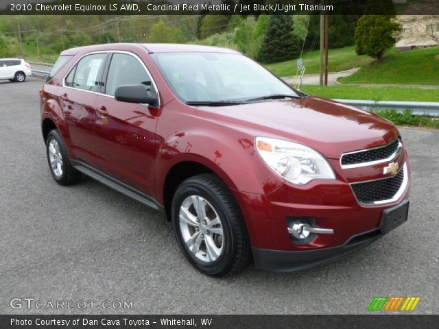 2010 Chevrolet Equinox LS AWD in Cardinal Red Metallic