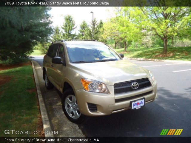 2009 Toyota RAV4 4WD in Sandy Beach Metallic