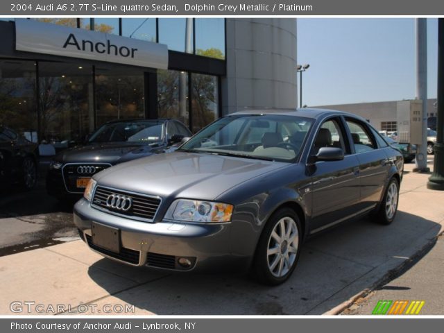 2004 Audi A6 2.7T S-Line quattro Sedan in Dolphin Grey Metallic