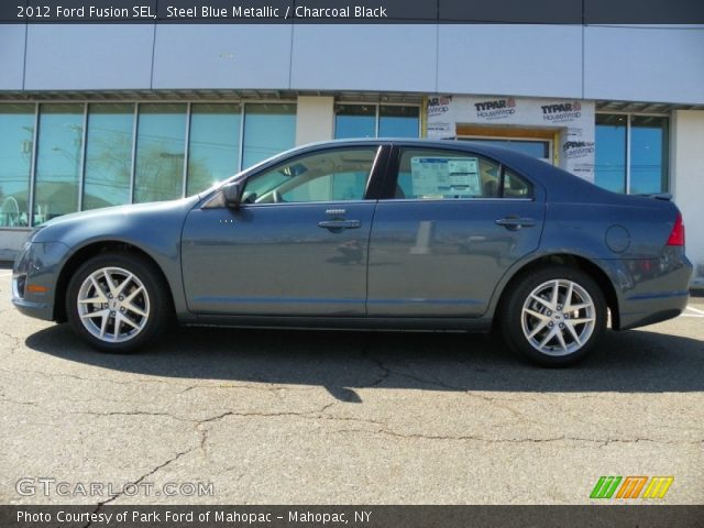 2012 Ford Fusion SEL in Steel Blue Metallic