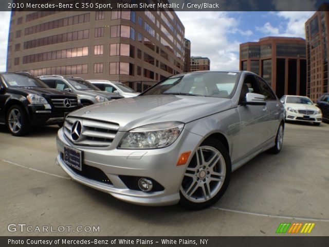 2010 Mercedes-Benz C 350 Sport in Iridium Silver Metallic