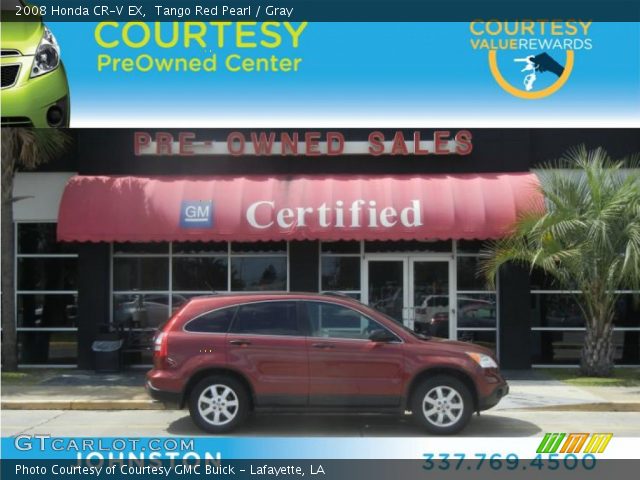 2008 Honda CR-V EX in Tango Red Pearl