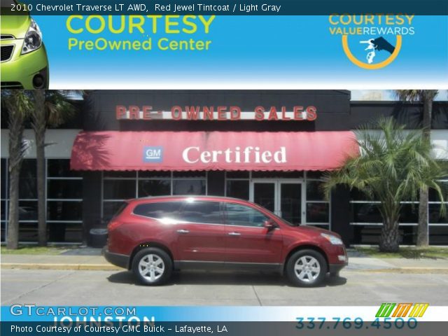 2010 Chevrolet Traverse LT AWD in Red Jewel Tintcoat