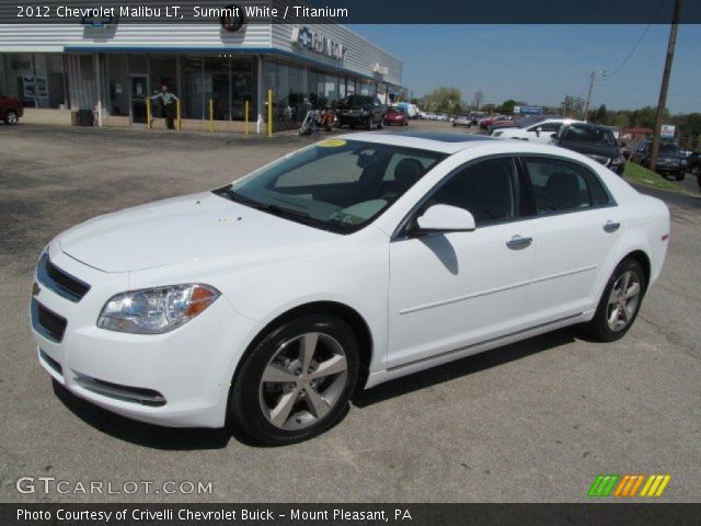 2012 Chevrolet Malibu LT in Summit White