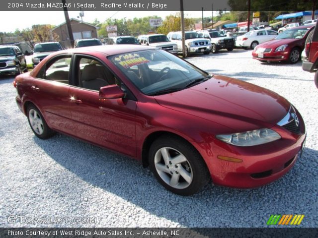 2004 Mazda MAZDA6 i Sedan in Redfire Metallic