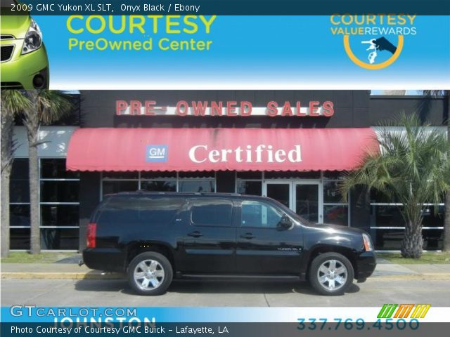 2009 GMC Yukon XL SLT in Onyx Black