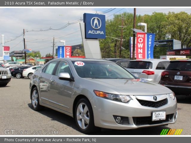 2010 Acura TSX Sedan in Palladium Metallic