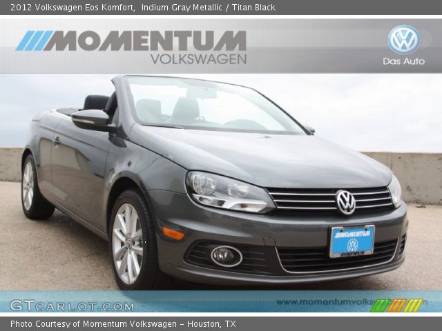 2012 Volkswagen Eos Komfort in Indium Gray Metallic
