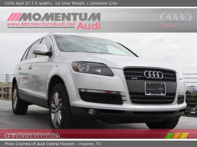 2009 Audi Q7 3.6 quattro in Ice Silver Metallic