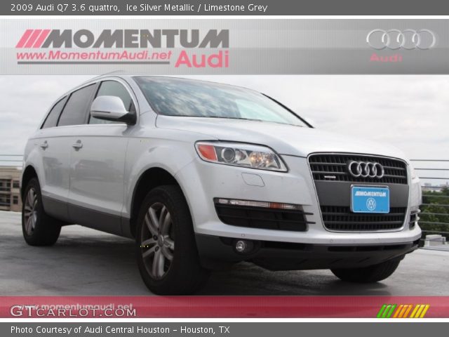 2009 Audi Q7 3.6 quattro in Ice Silver Metallic