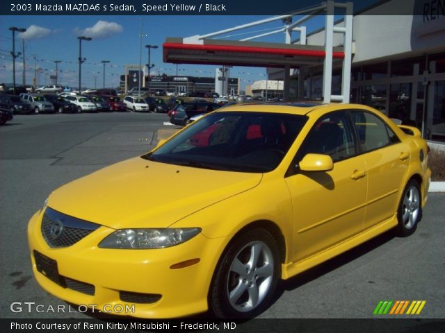 2003 Mazda MAZDA6 s Sedan in Speed Yellow