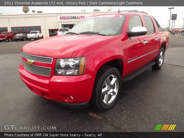 2011 Chevrolet Avalanche LTZ 4x4 in Victory Red