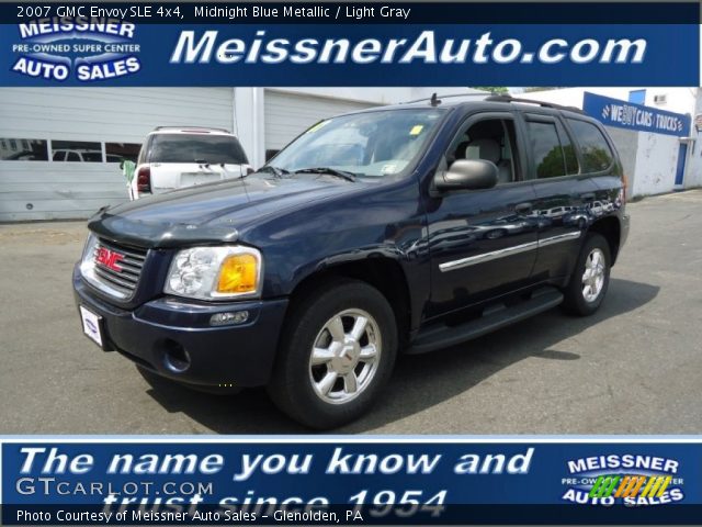 2007 GMC Envoy SLE 4x4 in Midnight Blue Metallic