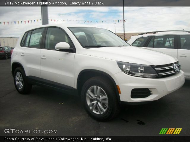 2012 Volkswagen Tiguan S 4Motion in Candy White