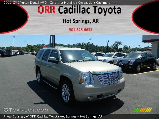 2011 GMC Yukon Denali AWD in Gold Mist Metallic