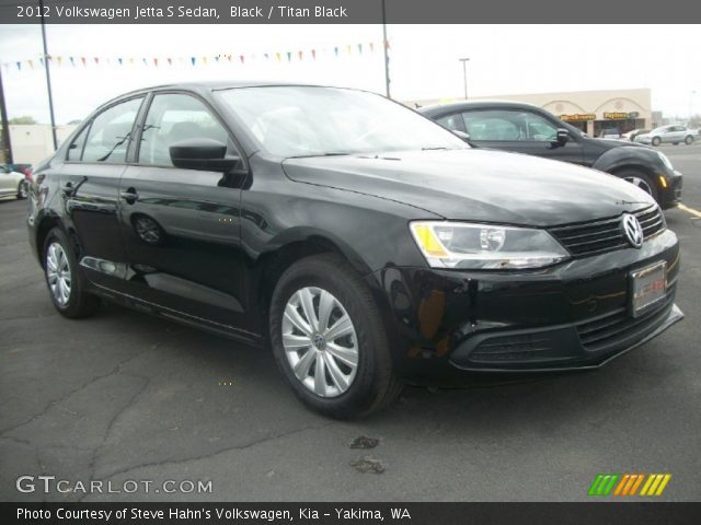 2012 Volkswagen Jetta S Sedan in Black