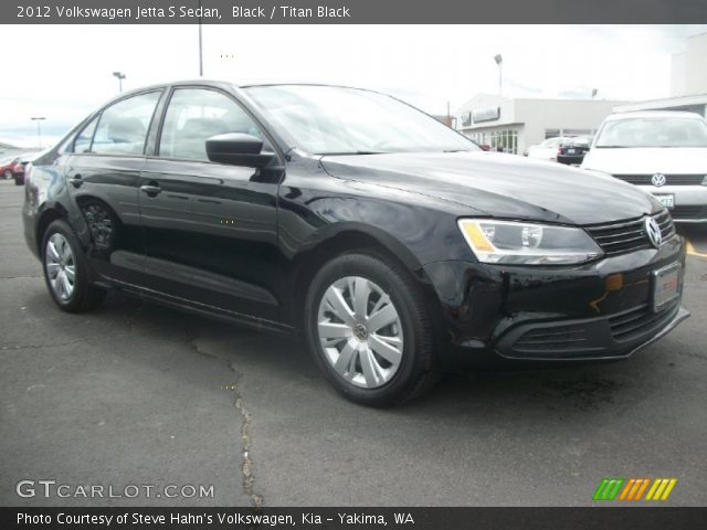 2012 Volkswagen Jetta S Sedan in Black