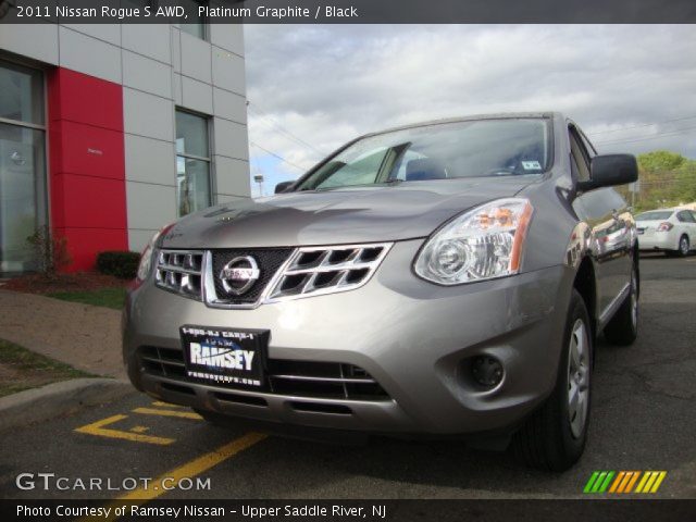2011 Nissan Rogue S AWD in Platinum Graphite