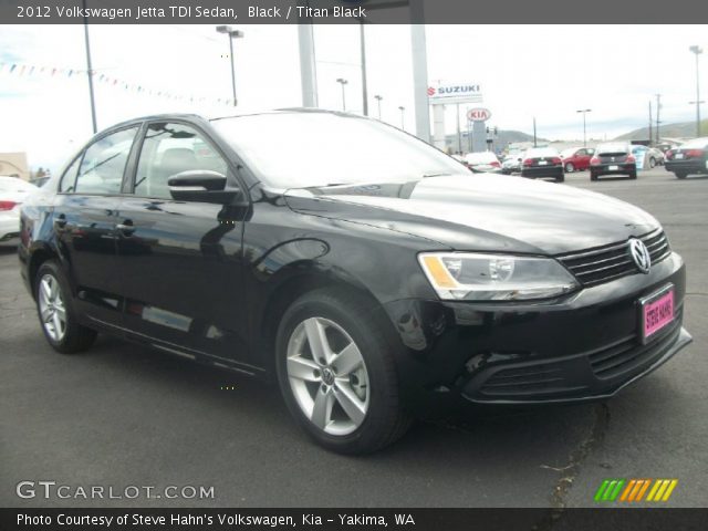 2012 Volkswagen Jetta TDI Sedan in Black