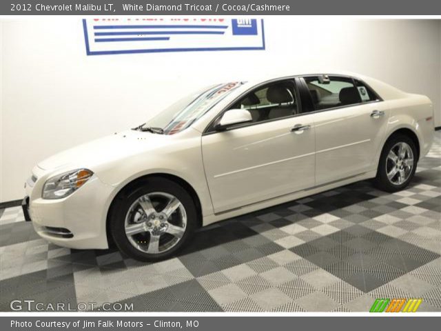 2012 Chevrolet Malibu LT in White Diamond Tricoat