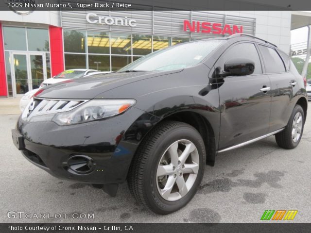 2009 Nissan Murano S in Super Black