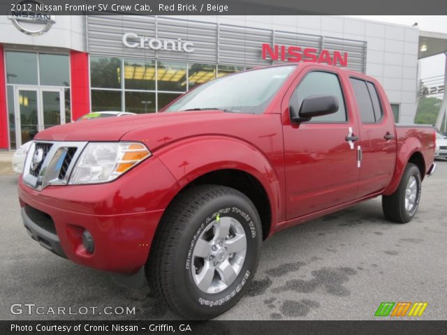 2012 Nissan Frontier SV Crew Cab in Red Brick