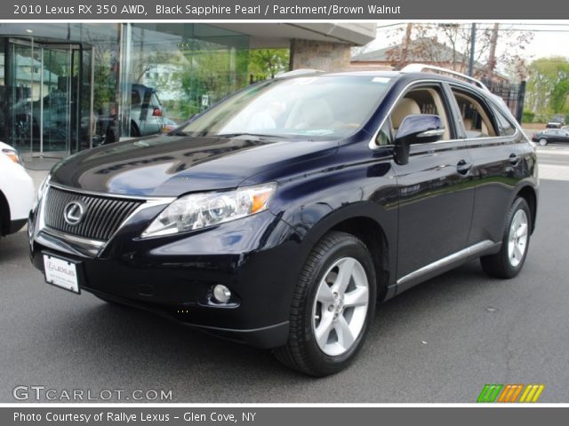 2010 Lexus RX 350 AWD in Black Sapphire Pearl