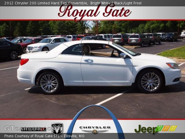 2012 Chrysler 200 Limited Hard Top Convertible in Bright White