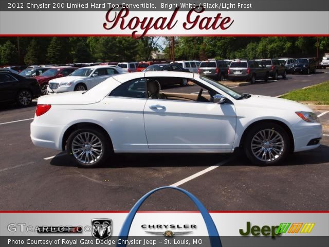 2012 Chrysler 200 Limited Hard Top Convertible in Bright White