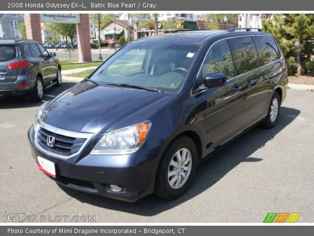 2008 Honda Odyssey EX-L in Baltic Blue Pearl
