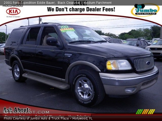 2001 Ford Expedition Eddie Bauer in Black Clearcoat