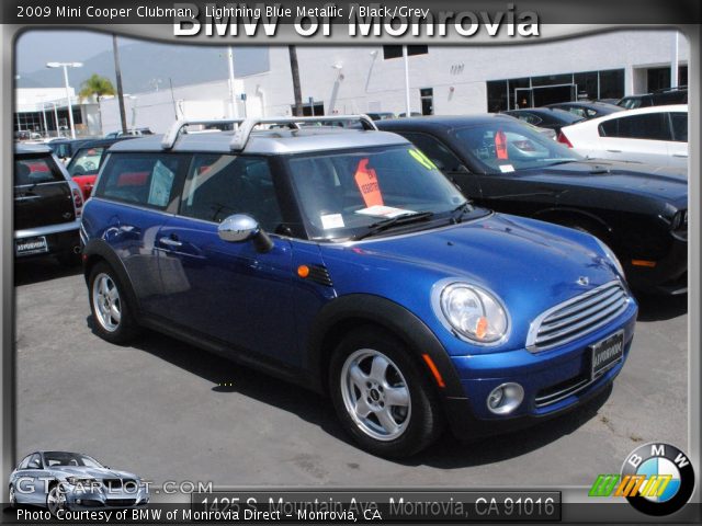 2009 Mini Cooper Clubman in Lightning Blue Metallic