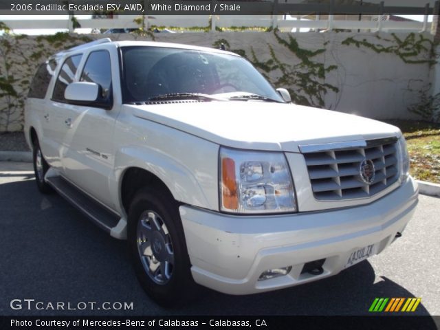 2006 Cadillac Escalade ESV AWD in White Diamond