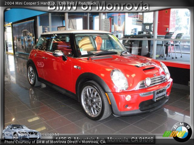 2004 Mini Cooper S Hardtop in Chili Red