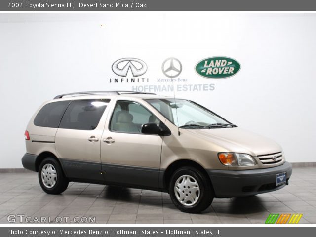 2002 Toyota Sienna LE in Desert Sand Mica