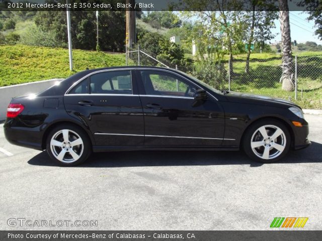 2012 Mercedes-Benz E 350 Sedan in Black
