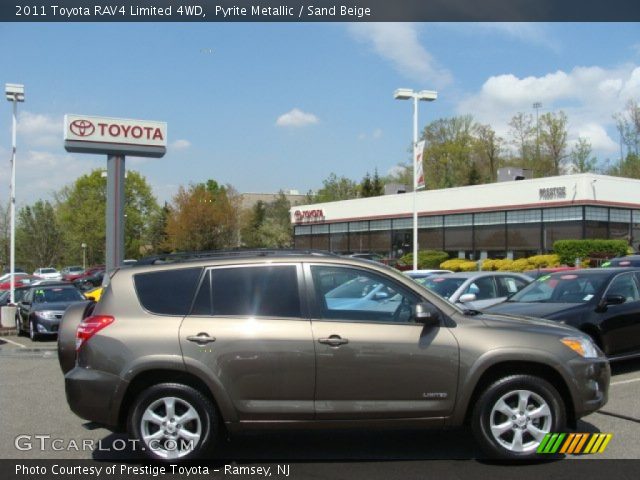 2011 Toyota RAV4 Limited 4WD in Pyrite Metallic