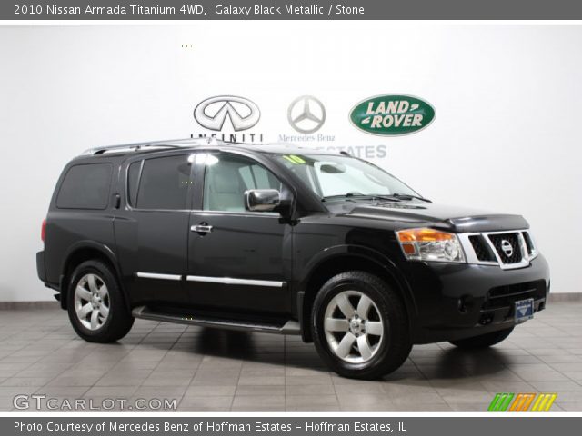 2010 Nissan Armada Titanium 4WD in Galaxy Black Metallic