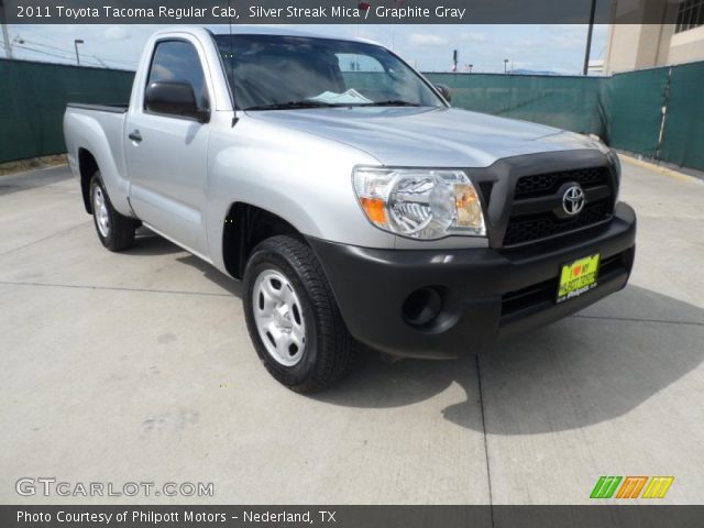 2011 Toyota Tacoma Regular Cab in Silver Streak Mica
