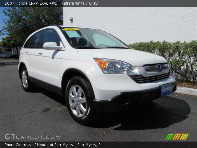 2007 Honda CR-V EX-L 4WD in Taffeta White