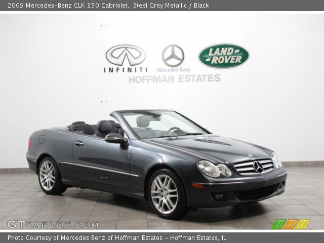 2009 Mercedes-Benz CLK 350 Cabriolet in Steel Grey Metallic