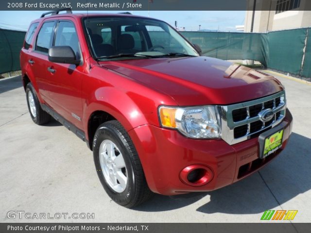 2008 Ford Escape XLS in Redfire Metallic