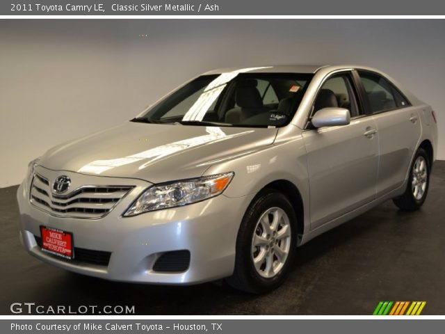 2011 Toyota Camry LE in Classic Silver Metallic