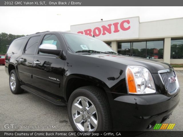 2012 GMC Yukon XL SLT in Onyx Black