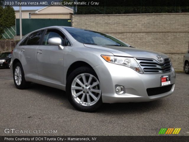 2010 Toyota Venza AWD in Classic Silver Metallic