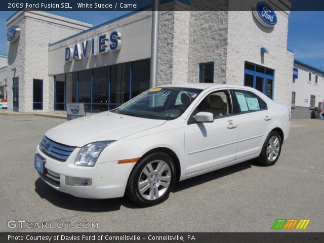 2009 Ford Fusion SEL in White Suede