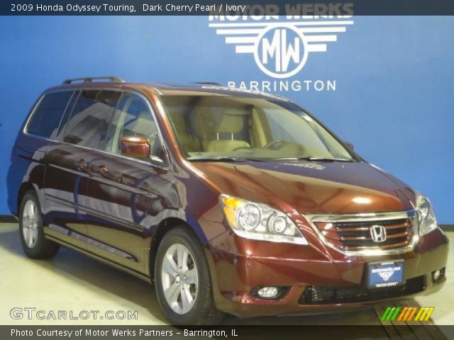 2009 Honda Odyssey Touring in Dark Cherry Pearl