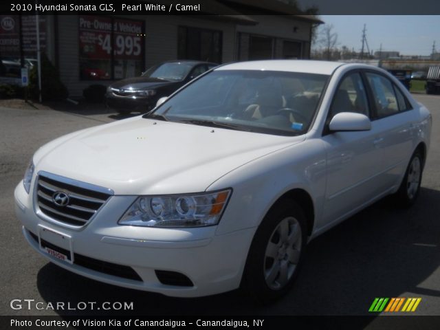 2010 Hyundai Sonata GLS in Pearl White
